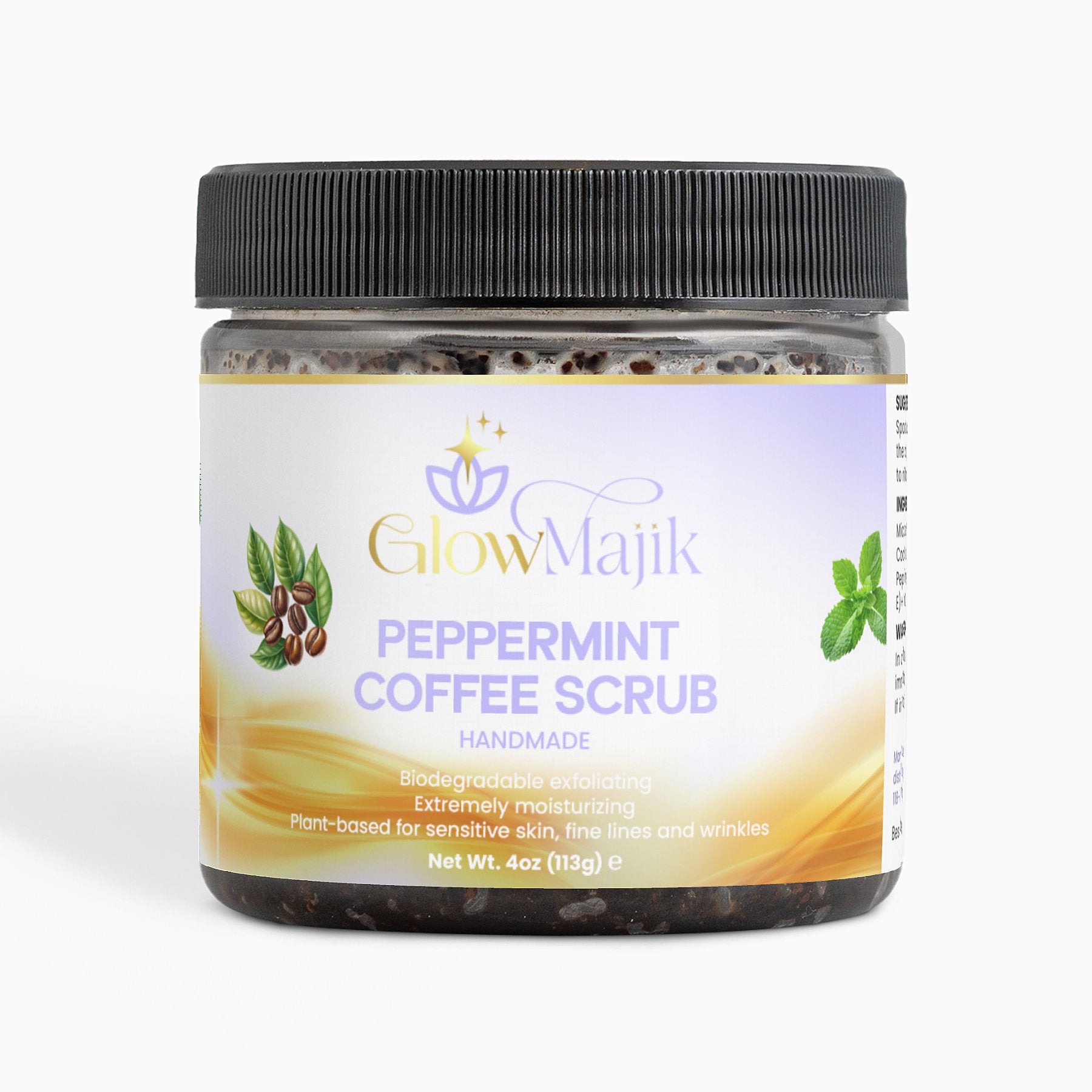 Peppermint Coffee Scrub