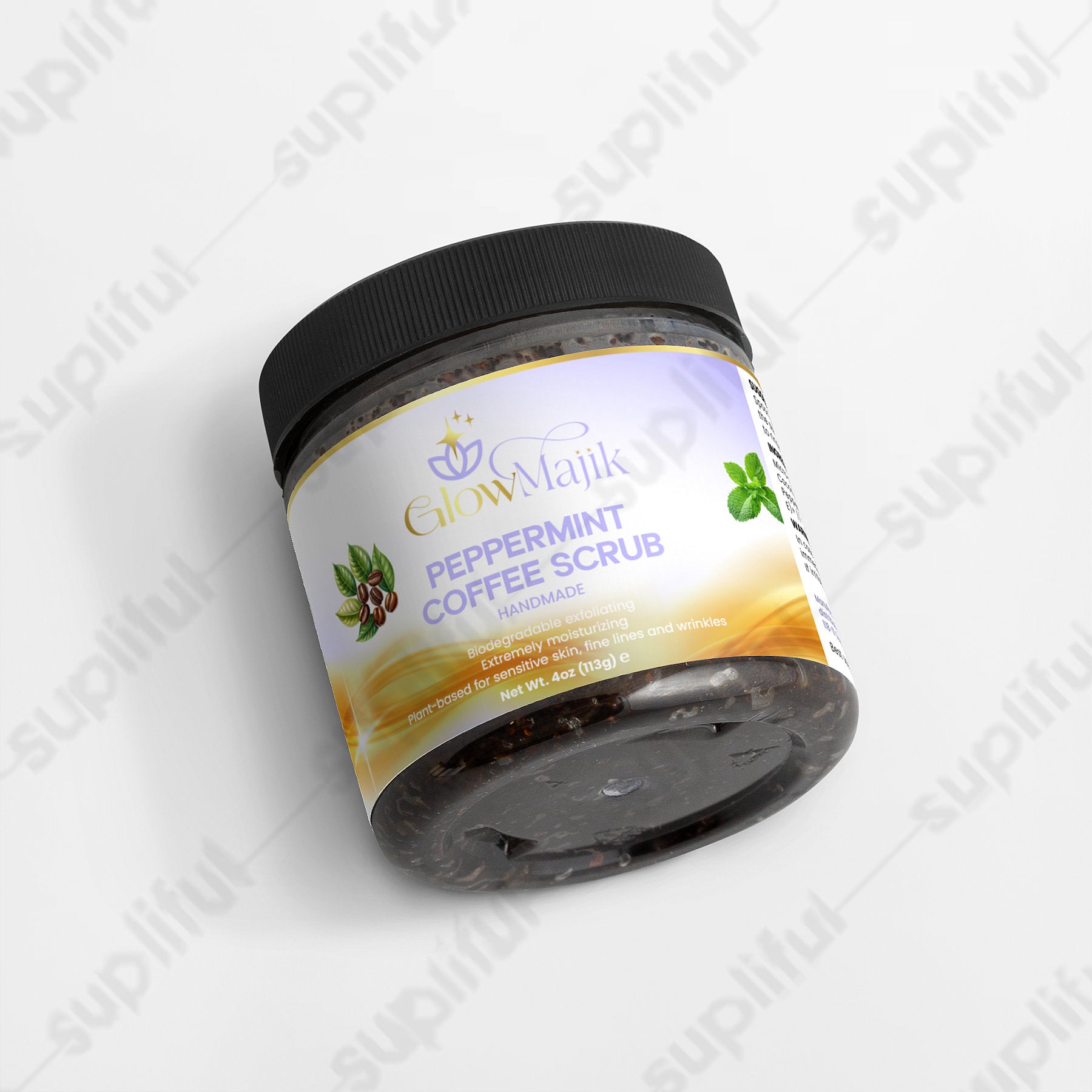 Peppermint Coffee Scrub
