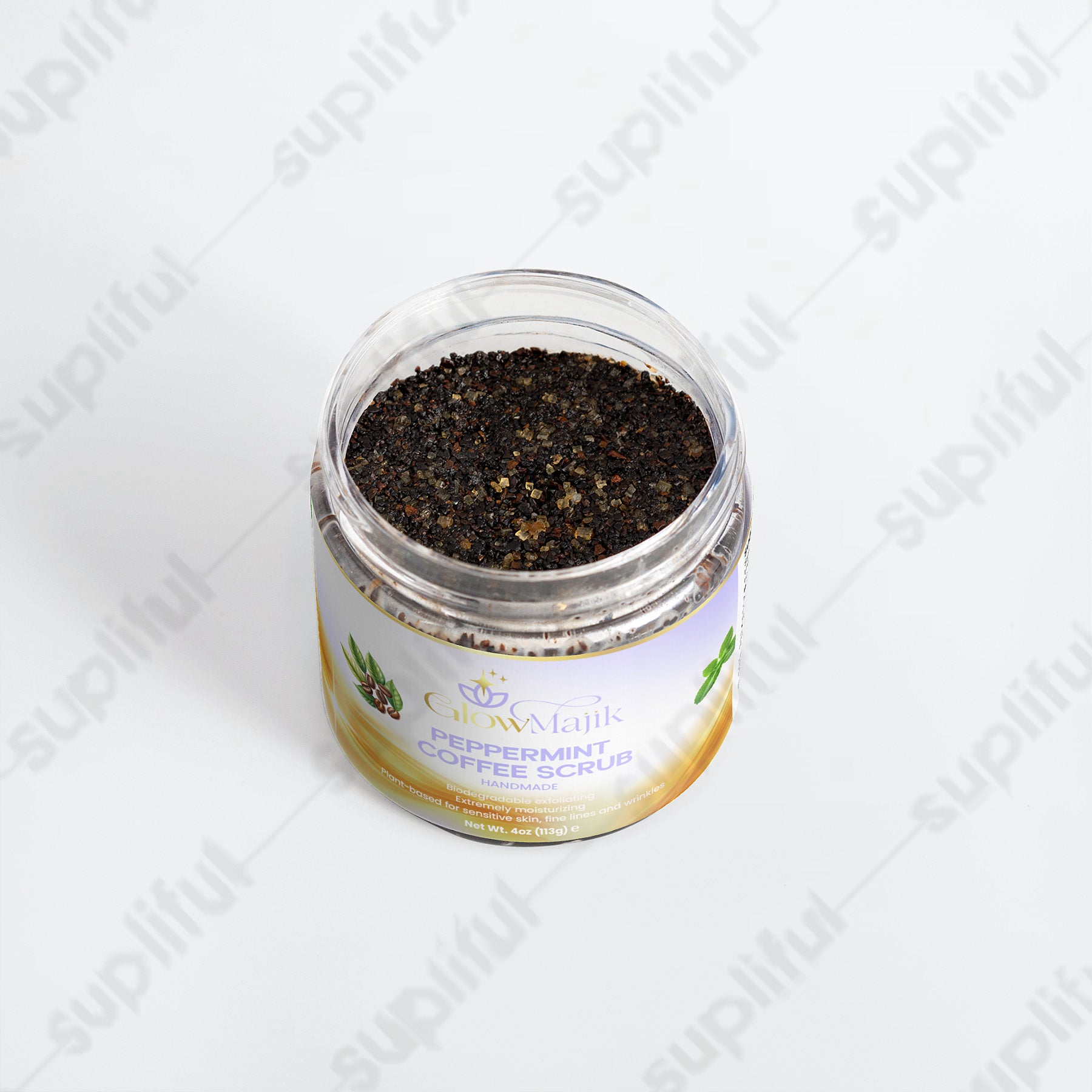 Peppermint Coffee Scrub